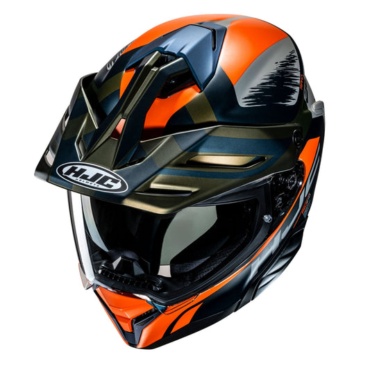 HJC RPHA 60 Quid MC47SF Orange Black Includes Light Smoke Visor