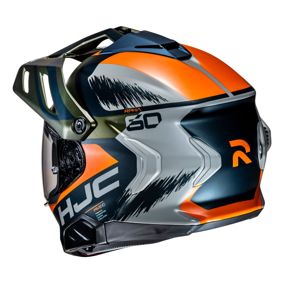 HJC RPHA 60 Quid MC47SF Orange Black Includes Light Smoke Visor
