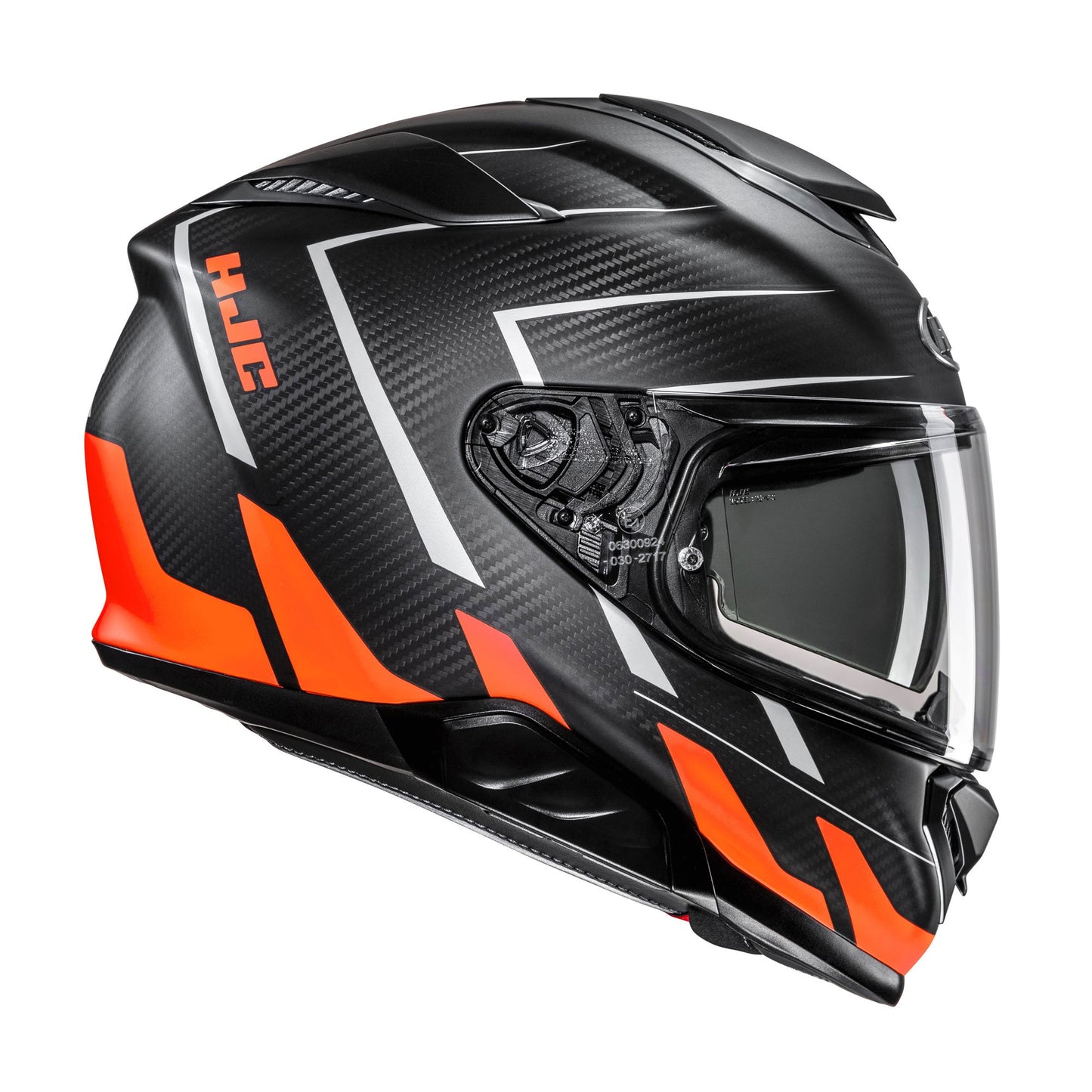 HJC HJC RPHA 71 Carbon Cano MC6HSF Orange - Interior View