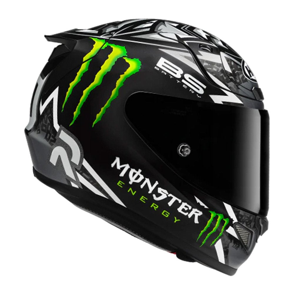 HJC HJC RPHA 12 Quartararo Replica Black INCLUDES FREE LIGHT SMOKE VISOR - Interior View