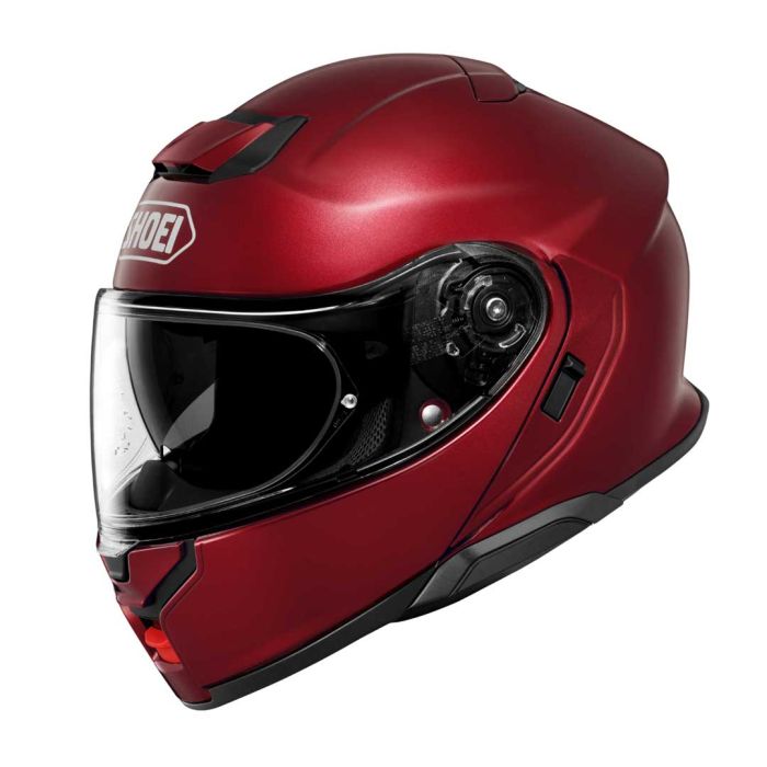 Shoei Shoei Neotec 3 Plain Garnet Metallic - Front View