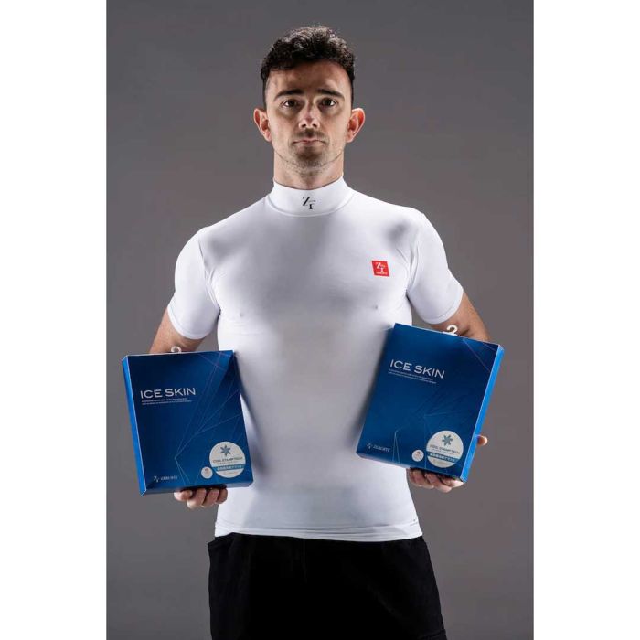 ZeroFit IceSkin Baselayer Short Sleeve  White