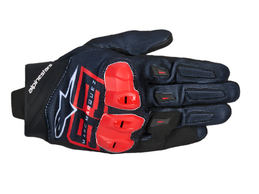 ALPINESTARS MM93 SPX 1 GLOVES Black Bright Red White