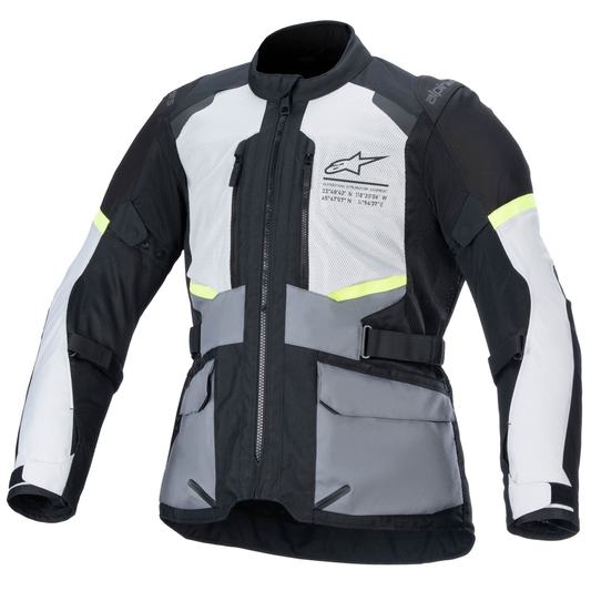 Alpinestars Andes Air Drystar Jacket - Ice Grey/Dark Grey/Black