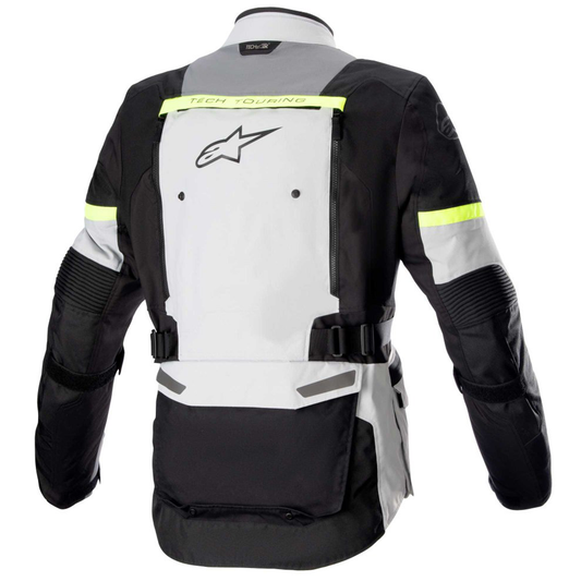 Alpinestars Bogota Pro Drystar Jacket - Ice Grey/Dark Grey/Flo Yellow