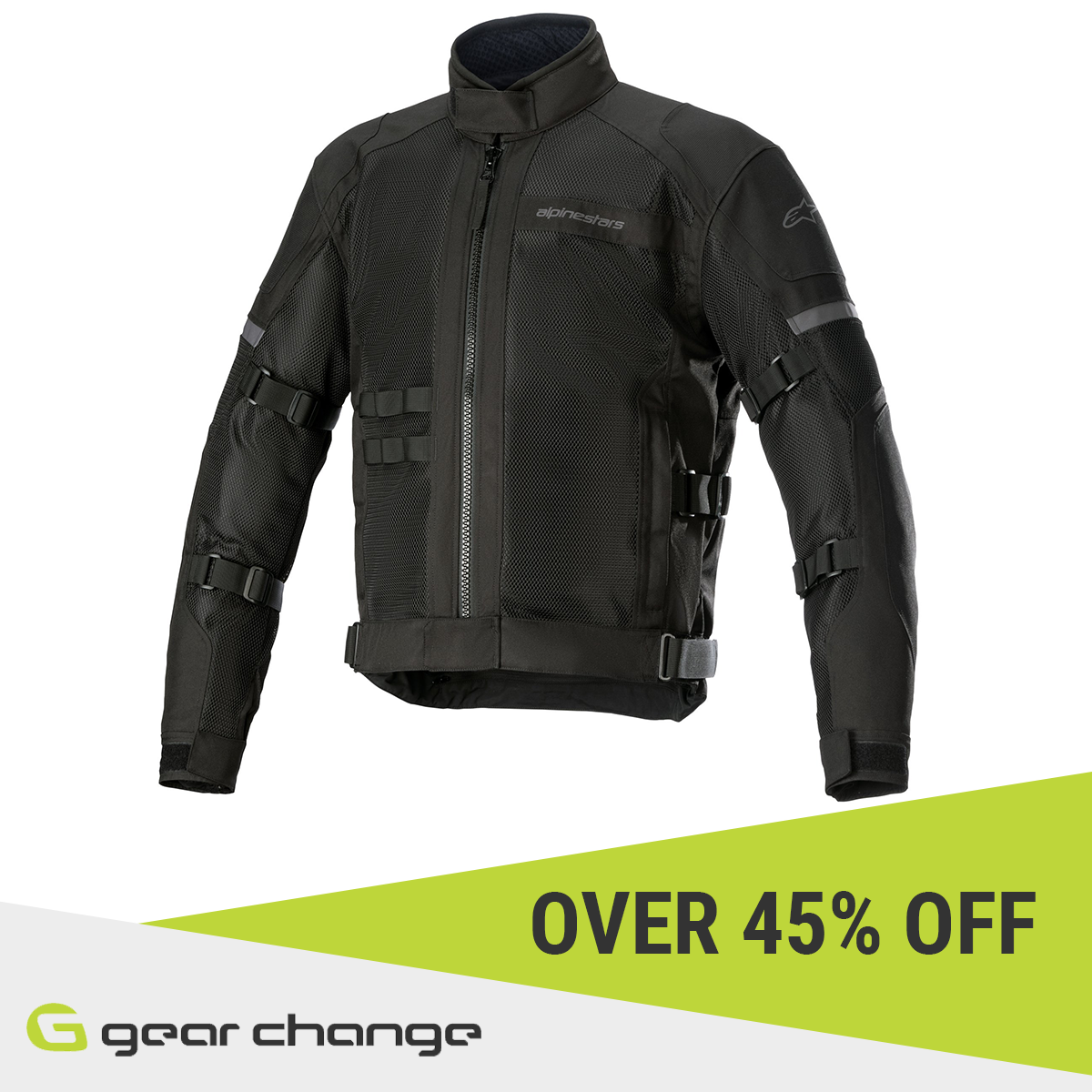 Alpinestars Crosshill WP Air Jacket - Black/Black