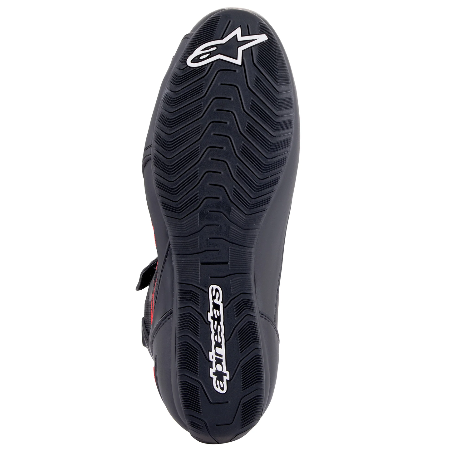 Alpinestars Faster-3 Ride Knit Shoes - Black/Dark Grey/Bright Red