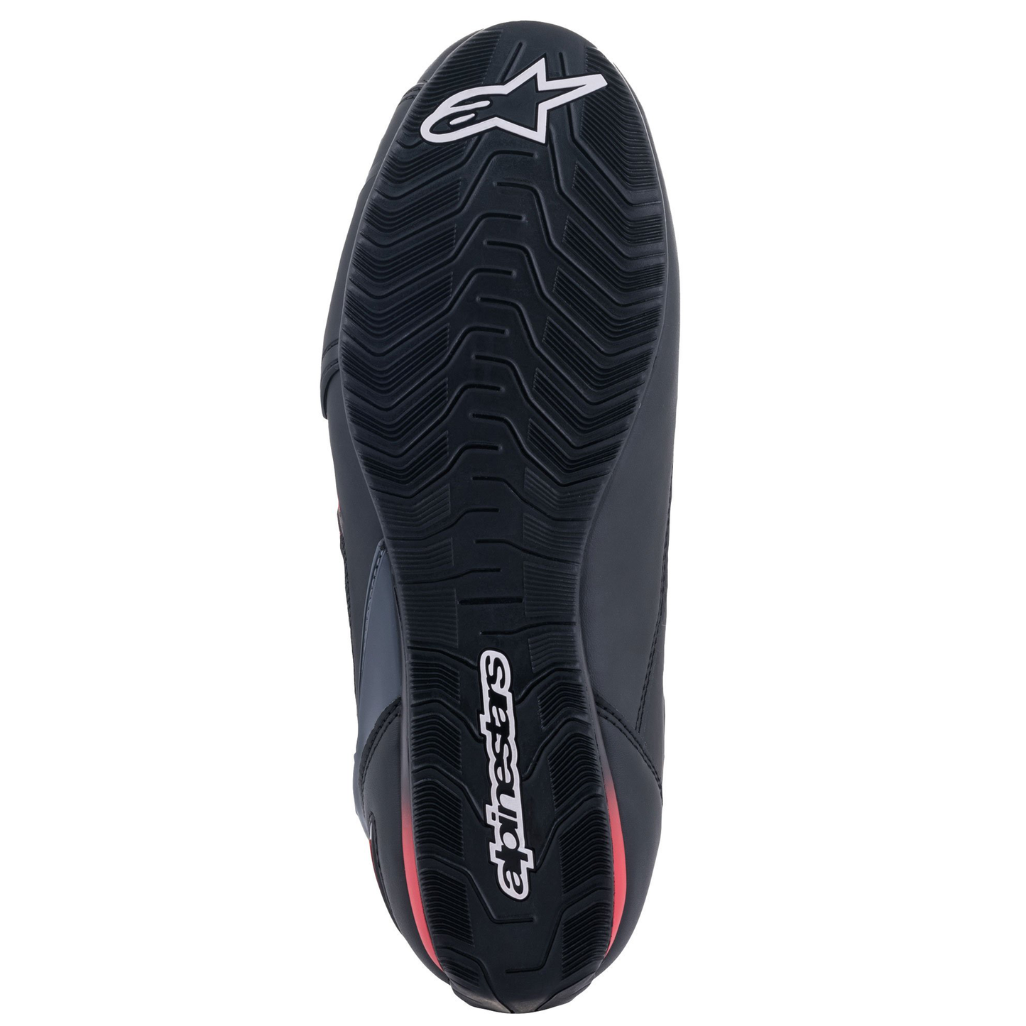 Alpinestars Faster-3 Ride Knit Shoes - Black/Red/Flo Yellow