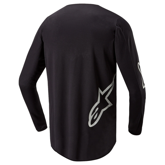 Alpinestars Fluid Graphite Jersey - Black/Silver (119)