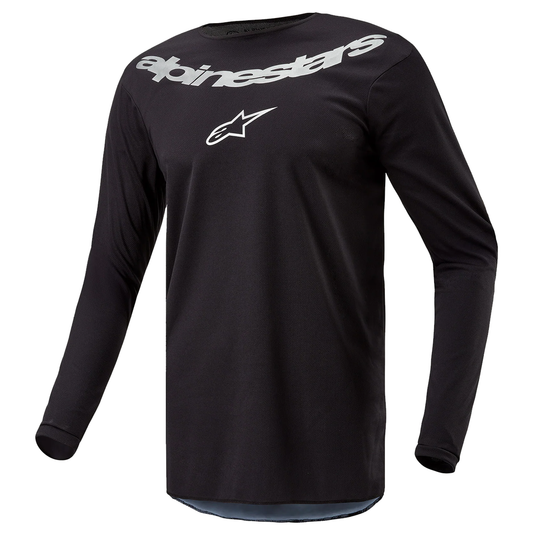 Alpinestars Fluid Graphite Jersey - Black/Silver (119)