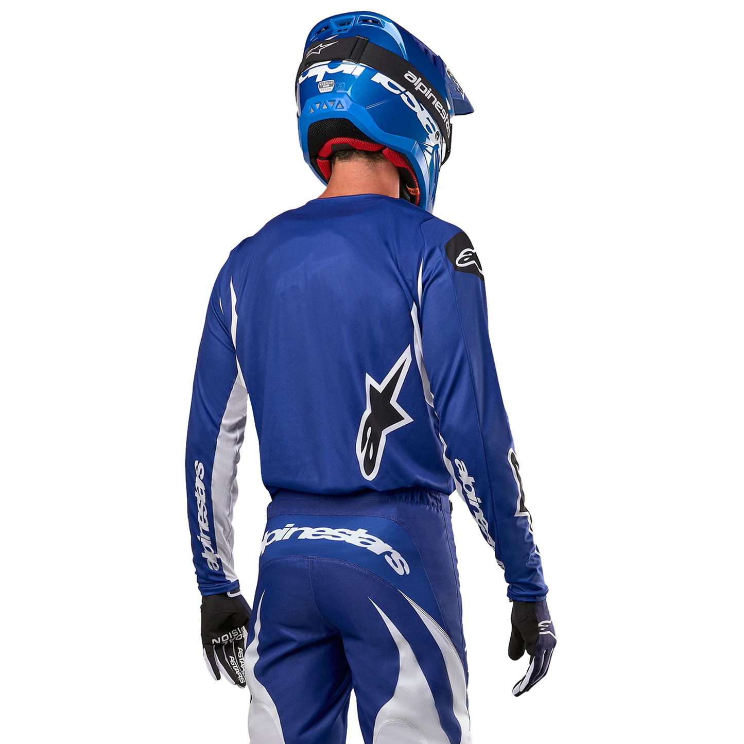 Alpinestars Fluid Lucent Jersey - Blue Ray/White (7021)