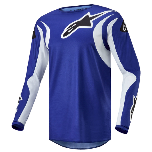 Alpinestars Fluid Lucent Jersey - Blue Ray/White (7021)