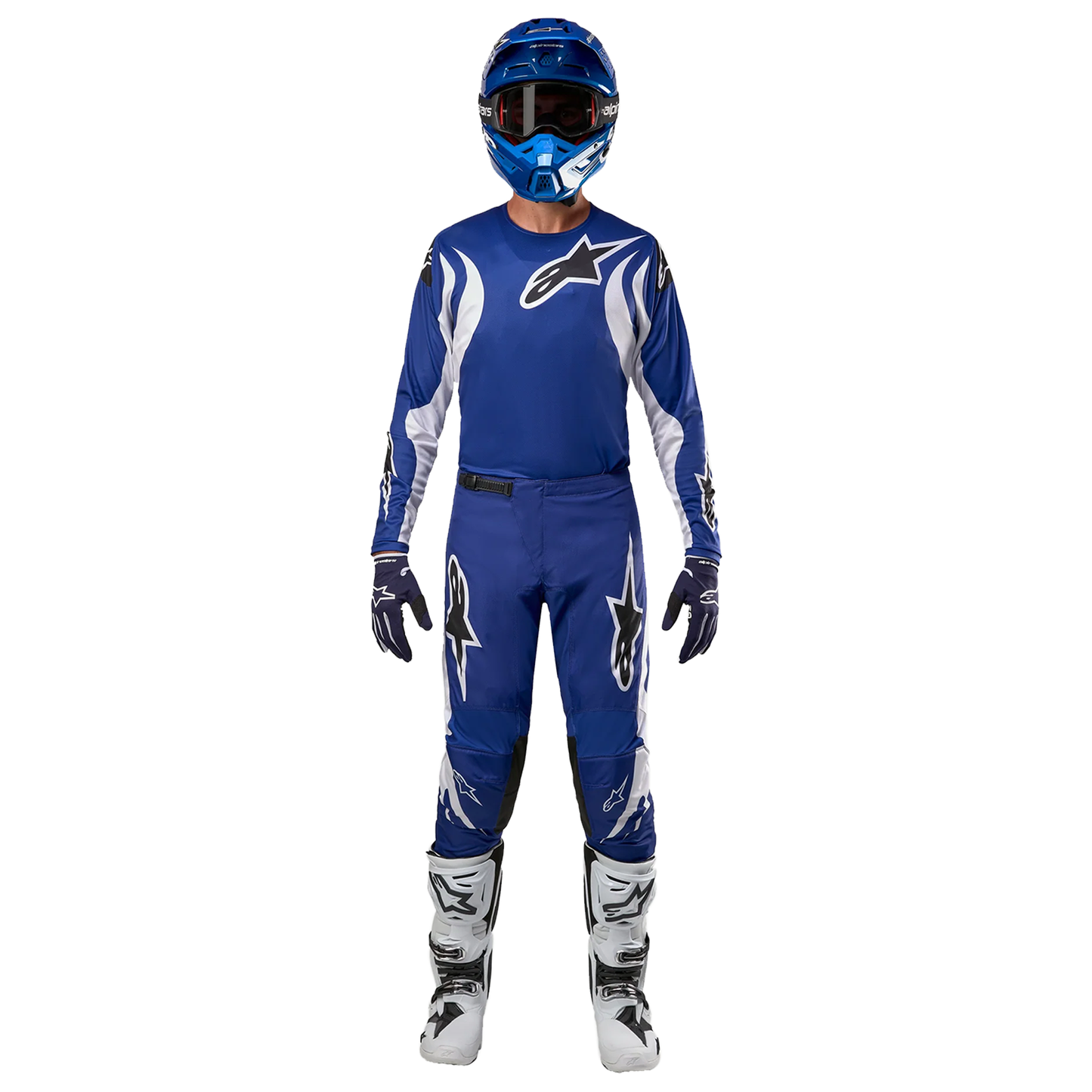 Alpinestars Fluid Lucent Jersey - Blue Ray/White (7021)