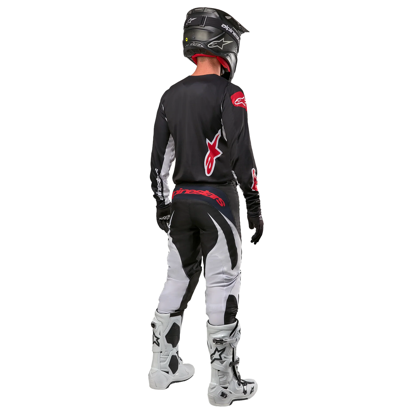 Alpinestars Alpinestars Fluid Lucent Pants - Black/White (12) - View 8