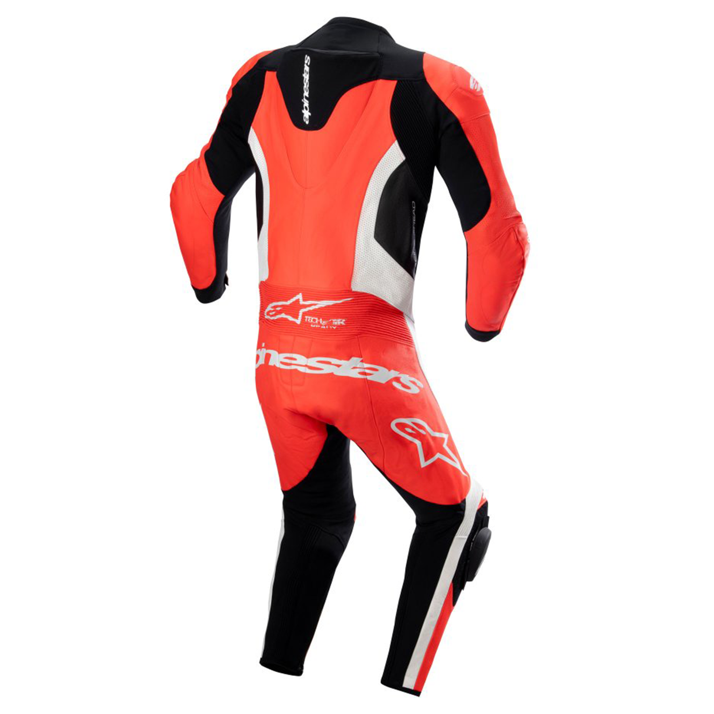 Alpinestars GP Force Lurv 1 Piece Leather Suit - Flo Red/White/Black (3022)
