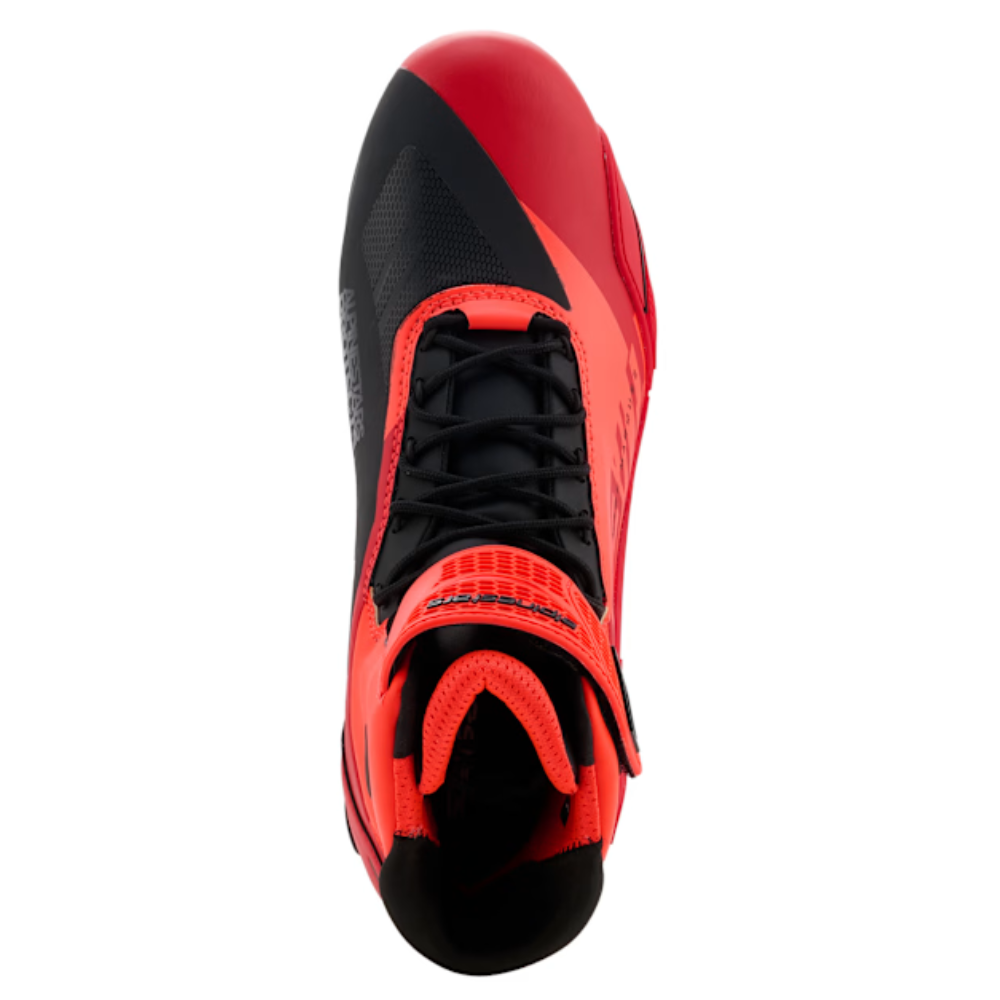 Alpinestars MM93 Faster-4 Shoes Fluo Red / Bright Red / Black