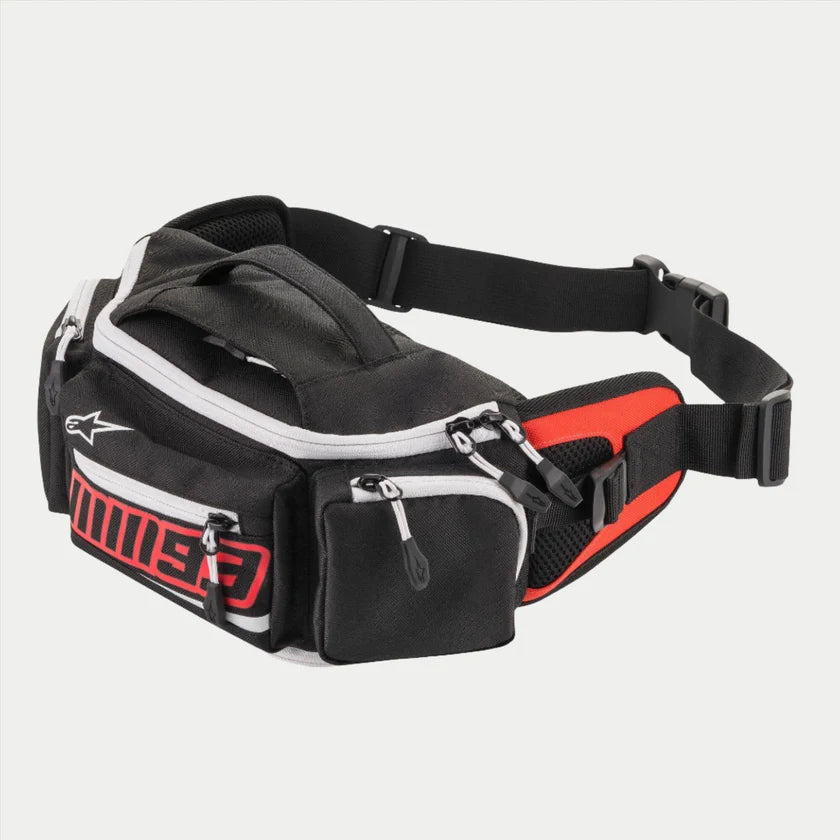 Alpinestars Alpinestars MM93 WAIST BAG BLACK RED - Front View