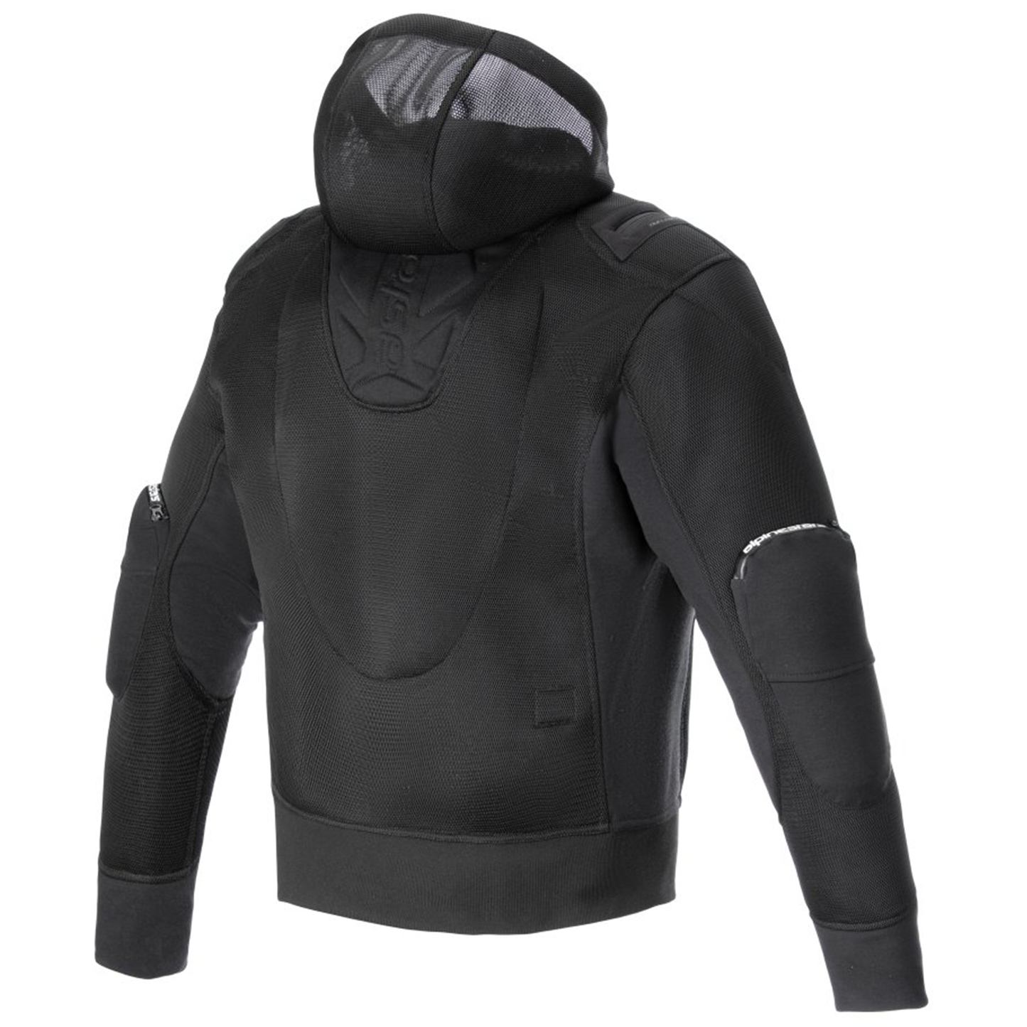 Alpinestars Alpinestars Moflow Air Tech Hoodie - Black/Black - Side View