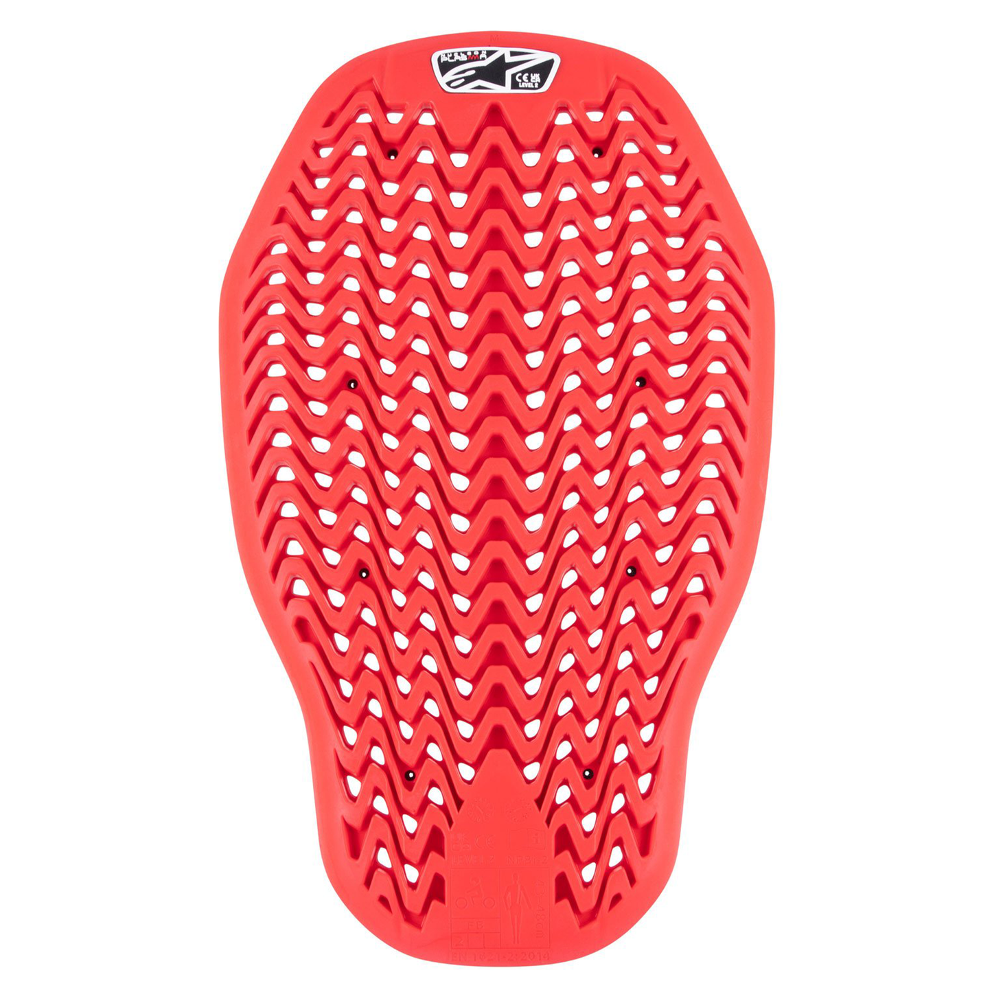Alpinestars Nucleon Plasma Back Pro Insert - Red/Black