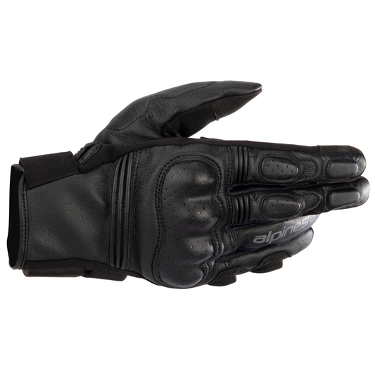 Alpinestars Phenom Leather Gloves - Black/Black