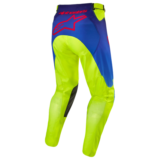 Alpinestars Racer Hoen Pants - Yellow Fluo/Blue/Night Navy (525)