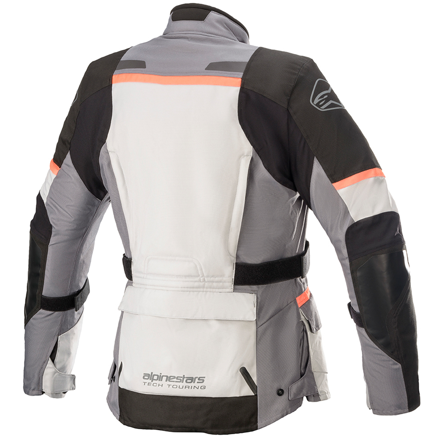 Alpinestars Stella Andes V3 Drystar Textile Jacket - Ice Grey/Dark Grey/Black/Coral