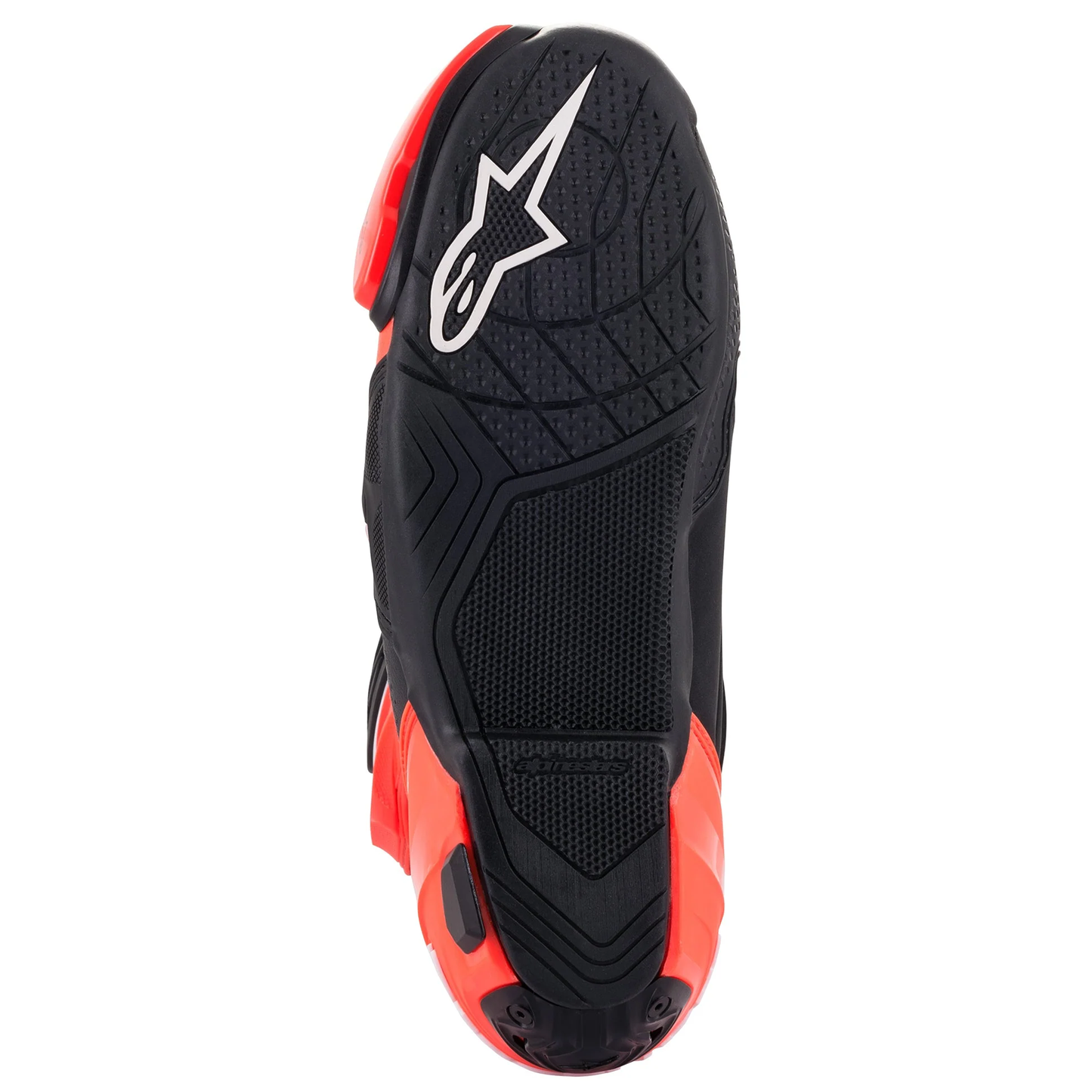 Alpinestars Supertech R Vented - Black/White/Flo Red (Latest Version)