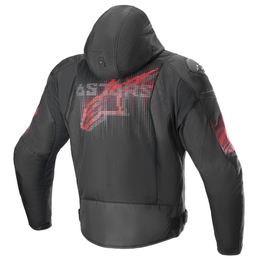 Alpinestars Zaca Air Venom Waterproof Jacket - Black/Bright Red