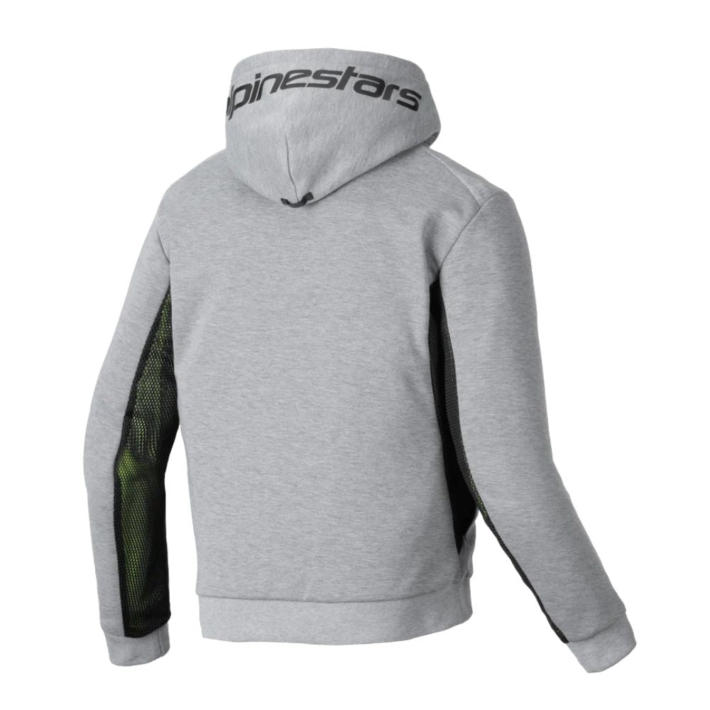 Alpinestars Chrome Air Sport Hoodie Gray Heather Black