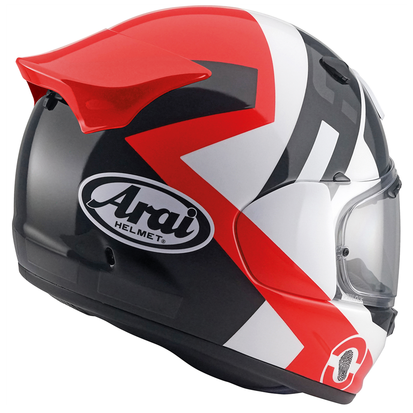 Arai Arai Quantic - Space Red - Side View