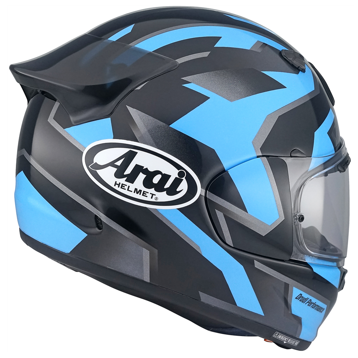 Arai Arai Quantic - Robotic Blue - Side View