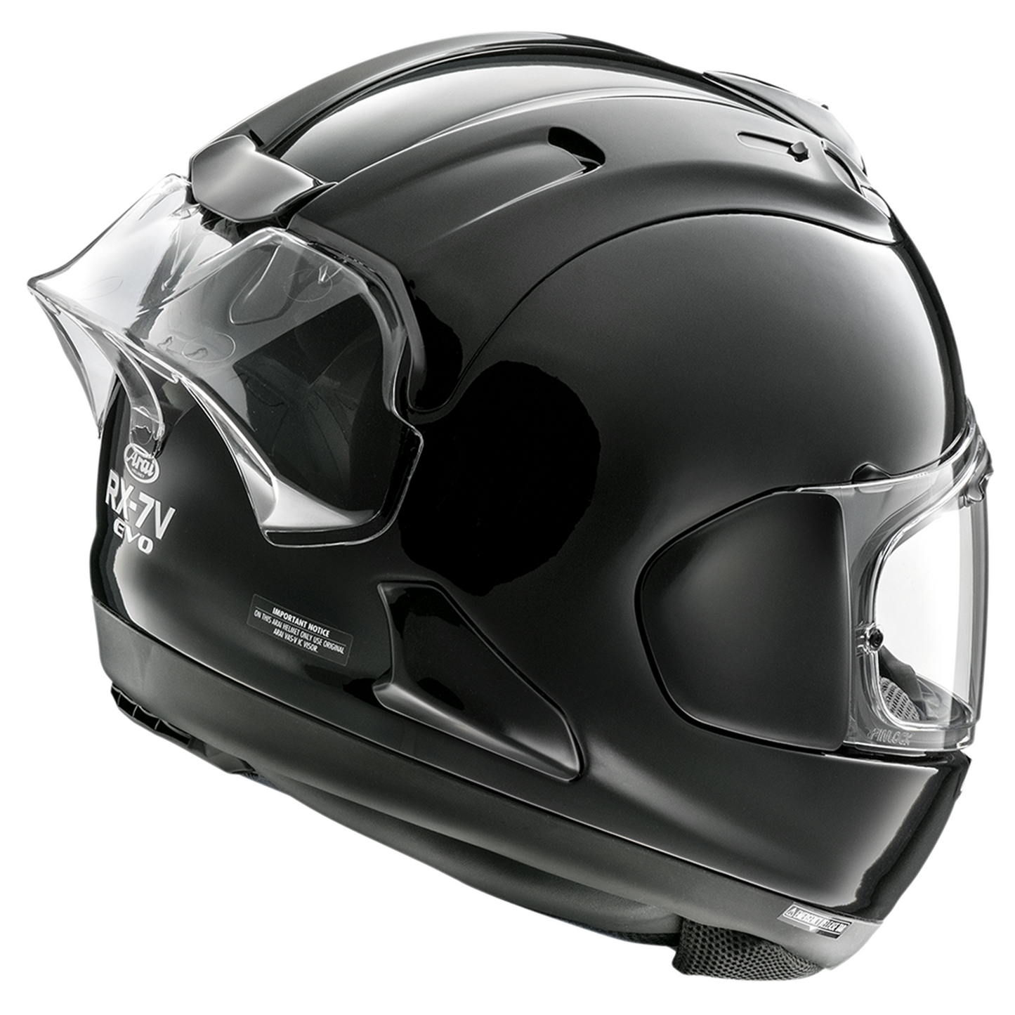 Arai Arai RX-7V Evo - FRHPhe - Black - Rear View