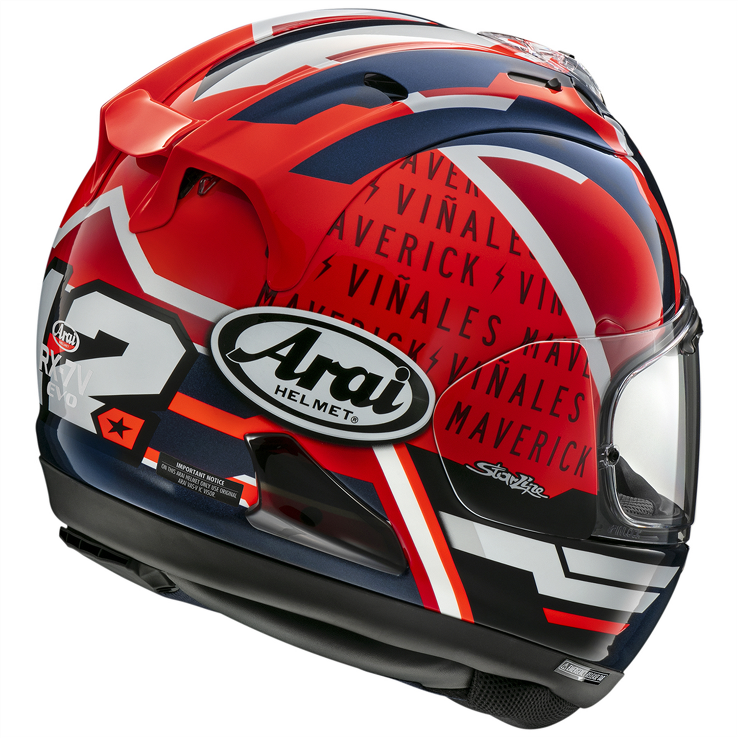 Arai RX-7V Evo - Maverick & Free Dark Visor