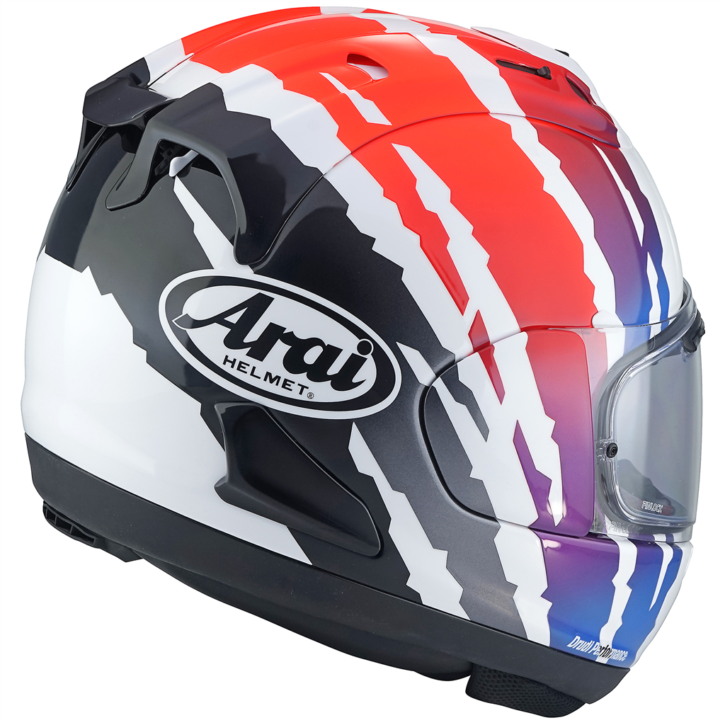 Arai Arai RX-7V Evo - Blade Red - Side View