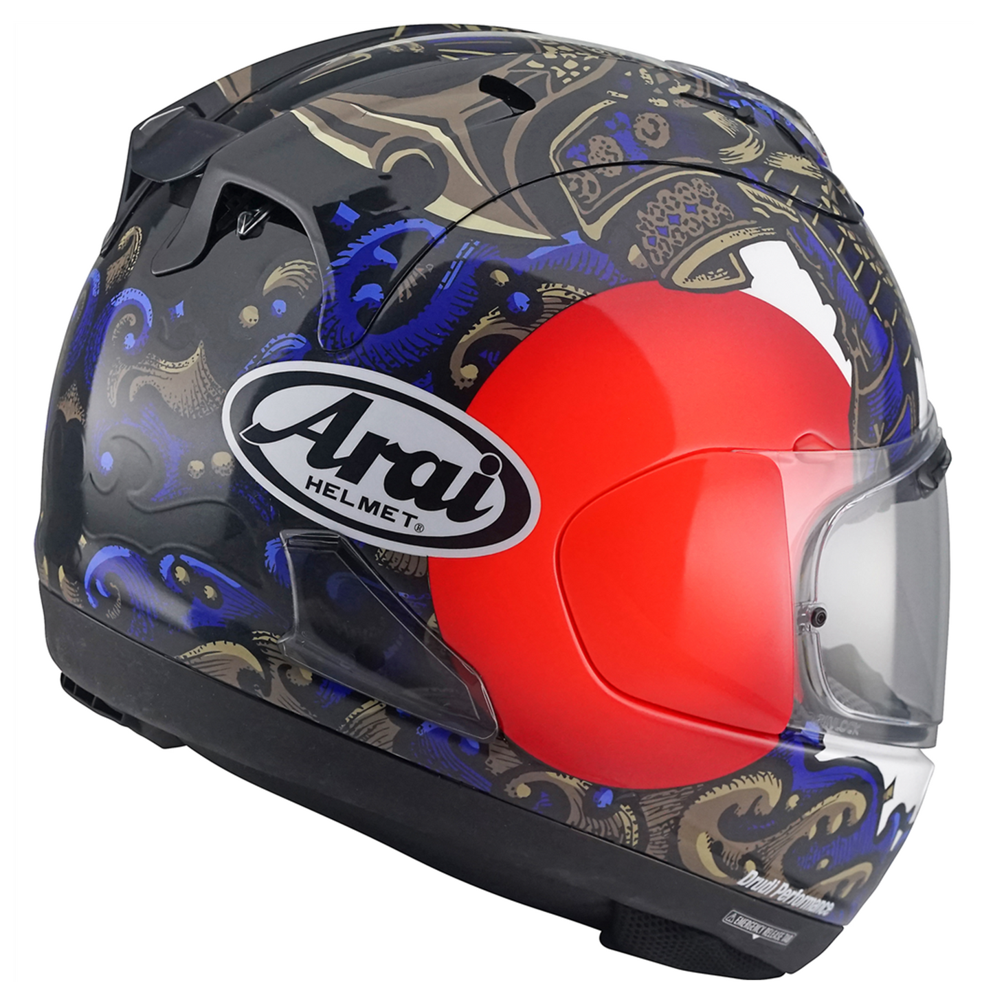 Arai Arai RX-7V Evo - Samurai - Side View