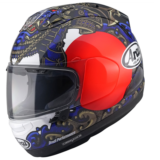 Arai RX-7V Evo - Samurai & Free Dark Visor