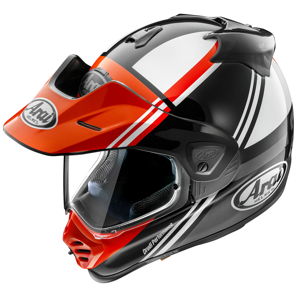 Arai Tour-X5 Cosmic - Red - Free Dark Visor & Intercom