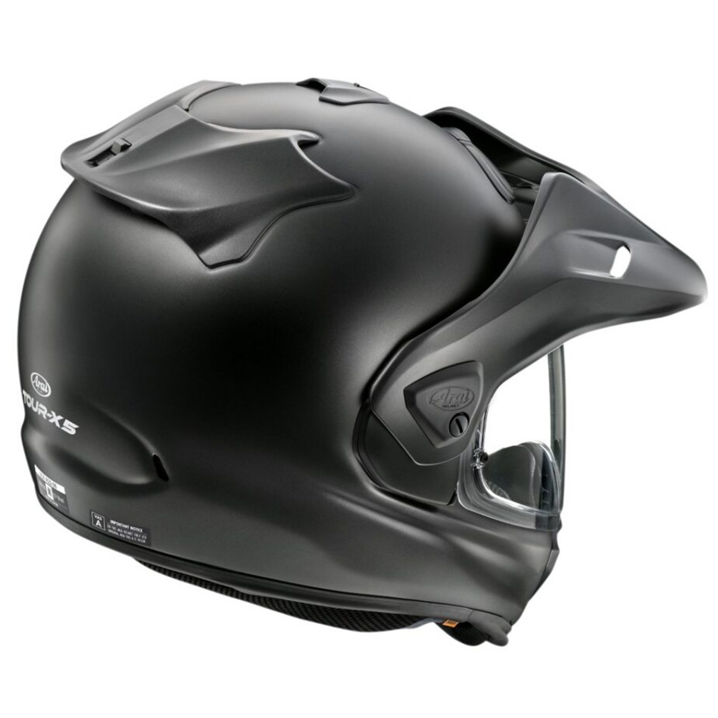 Arai Arai Tour-X5 - Frost Black - Side View