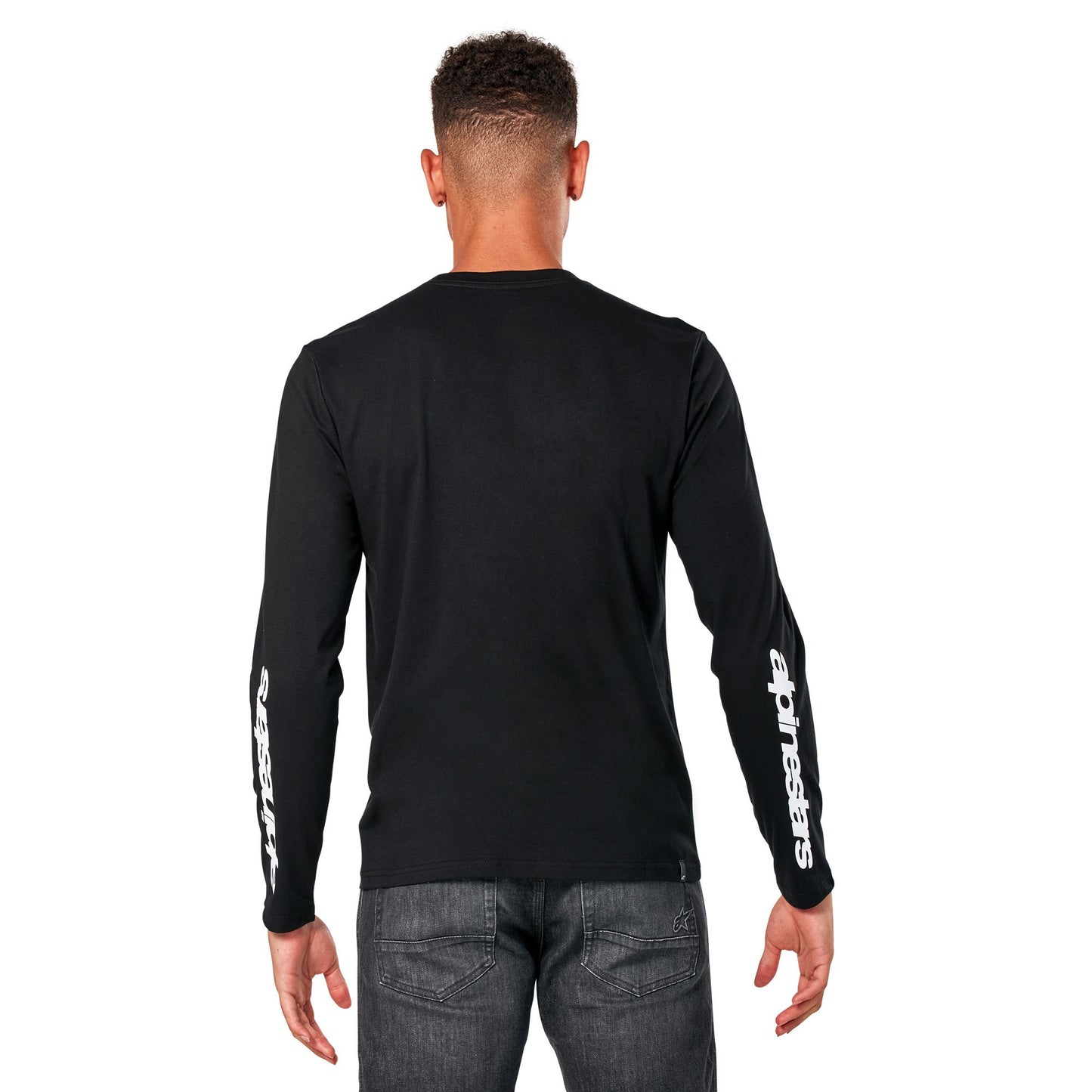 Alpinestars Alpinestars Backhand Long Sleeve CSF T-Shirt - Black - Detail View