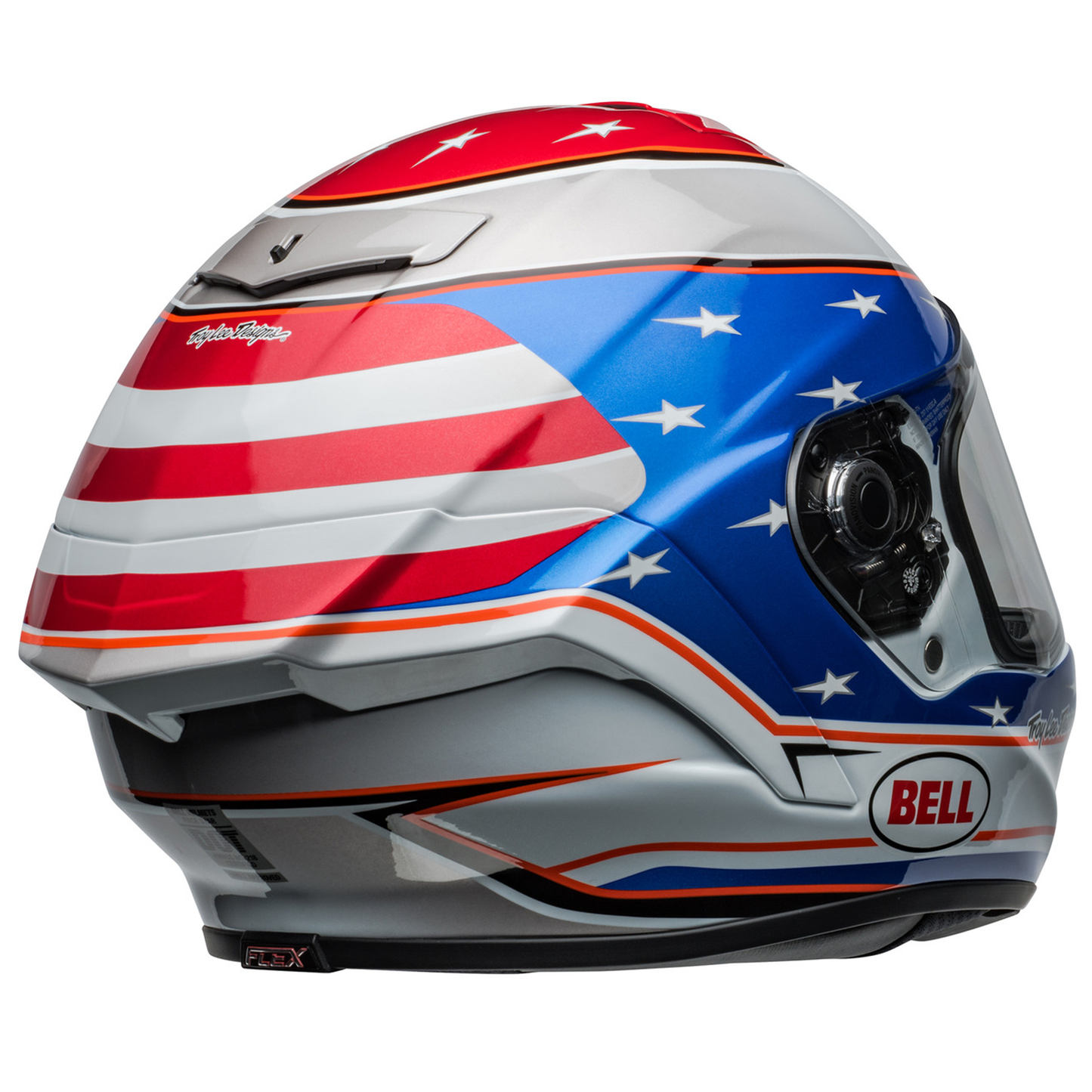 Bell Race Star Flex DLX (2024) Helmet - Beaubier 24 White/Blue