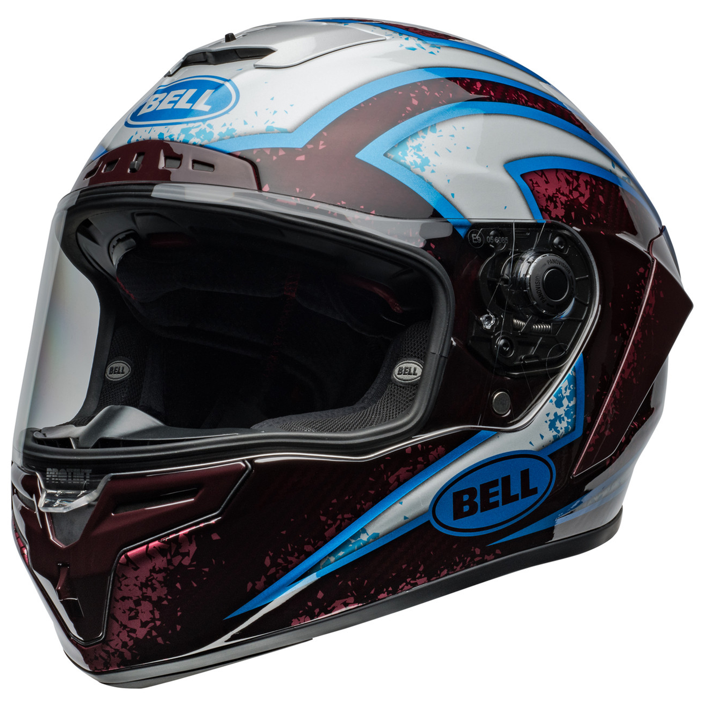 Bell Race Star Flex DLX (2024) Helmet - Xenon Red/Silver