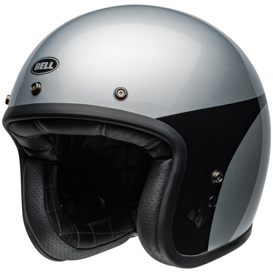 Bell Custom 500 Chassis Silver/Black 2024  ECE6