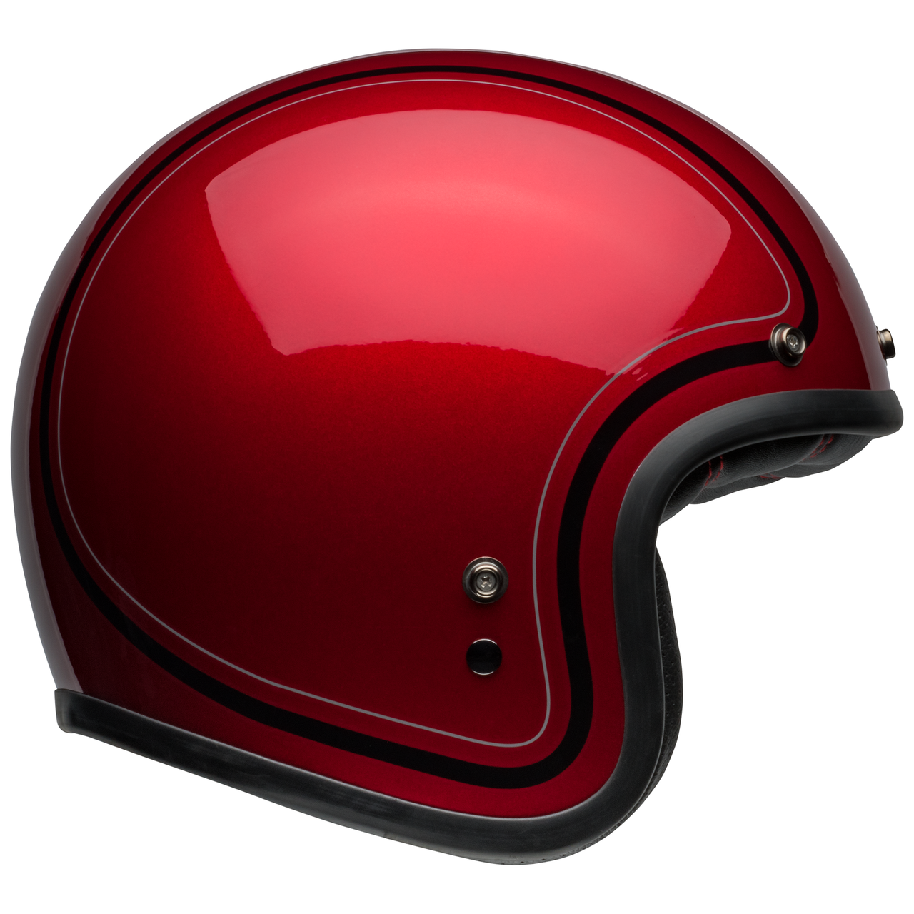 Bell Bell Custom 500 2024 (Chief Candy Red) ECE6 WITH OPTIONAL - 3-SNAP PEAK VISOR - View 8