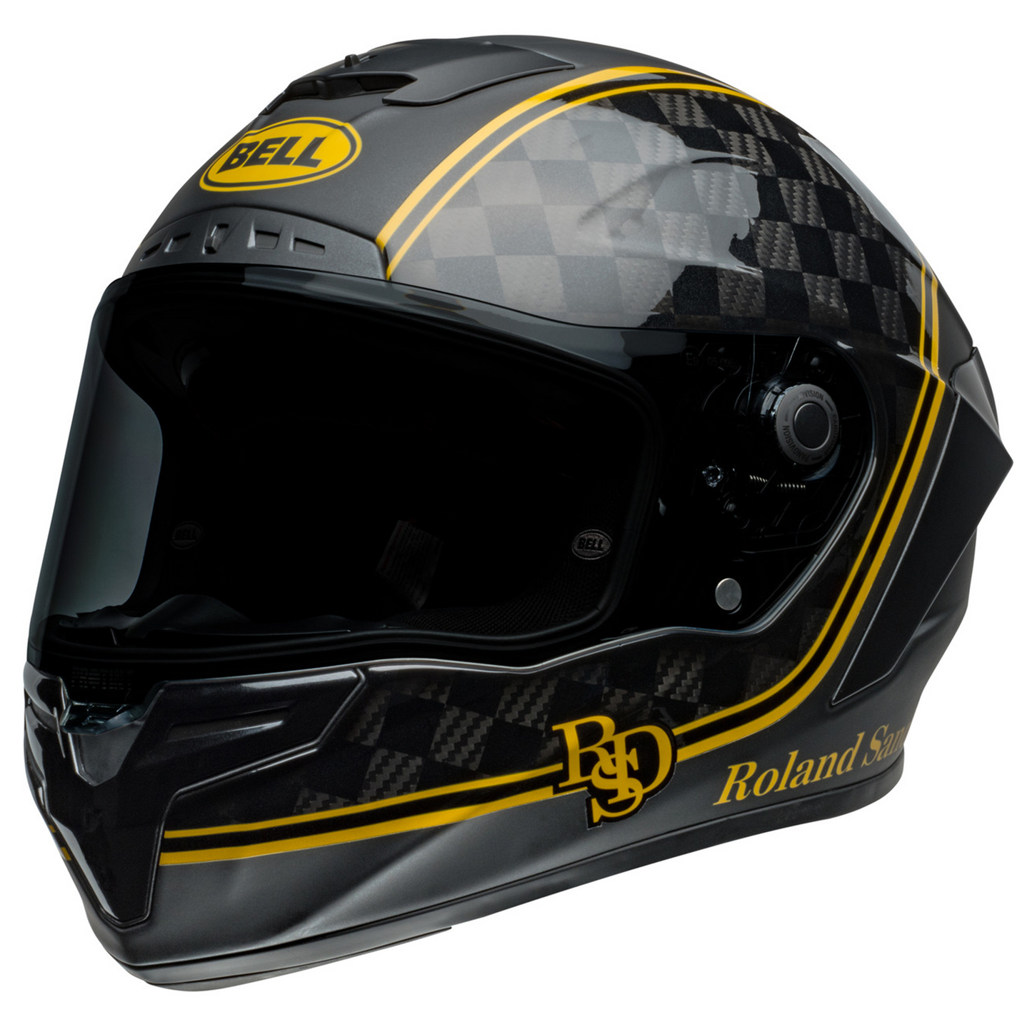 Bell Race Star Flex DLX - RSD Player Matt Gloss Black/Gold - Protint Visor