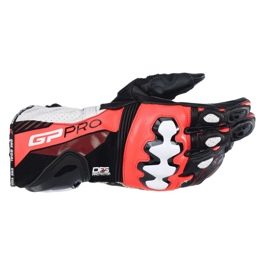Alpinestars Gp Pro R4 Gloves - Black/Red/Fluo/White