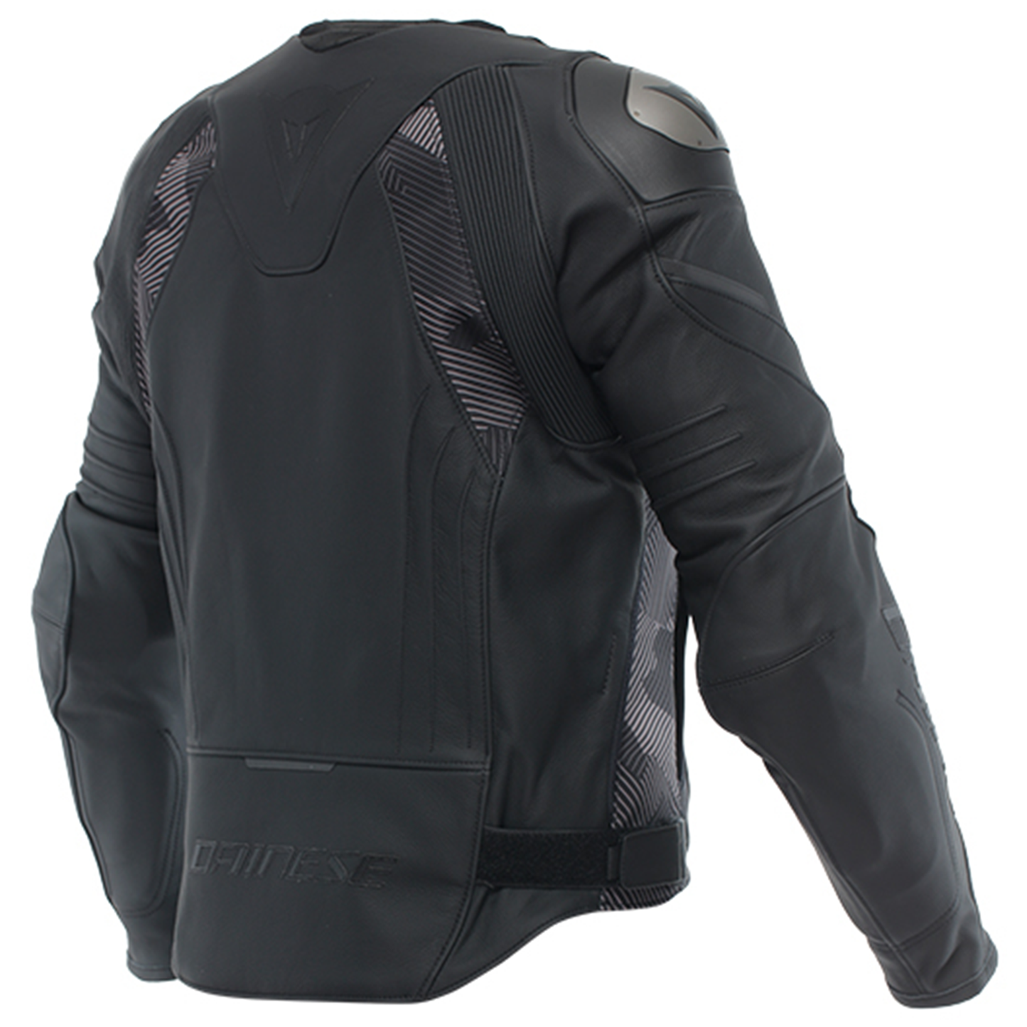 Dainese Dainese Avro 5 Leather Jacket - Black/Anthracite (604) - Side View