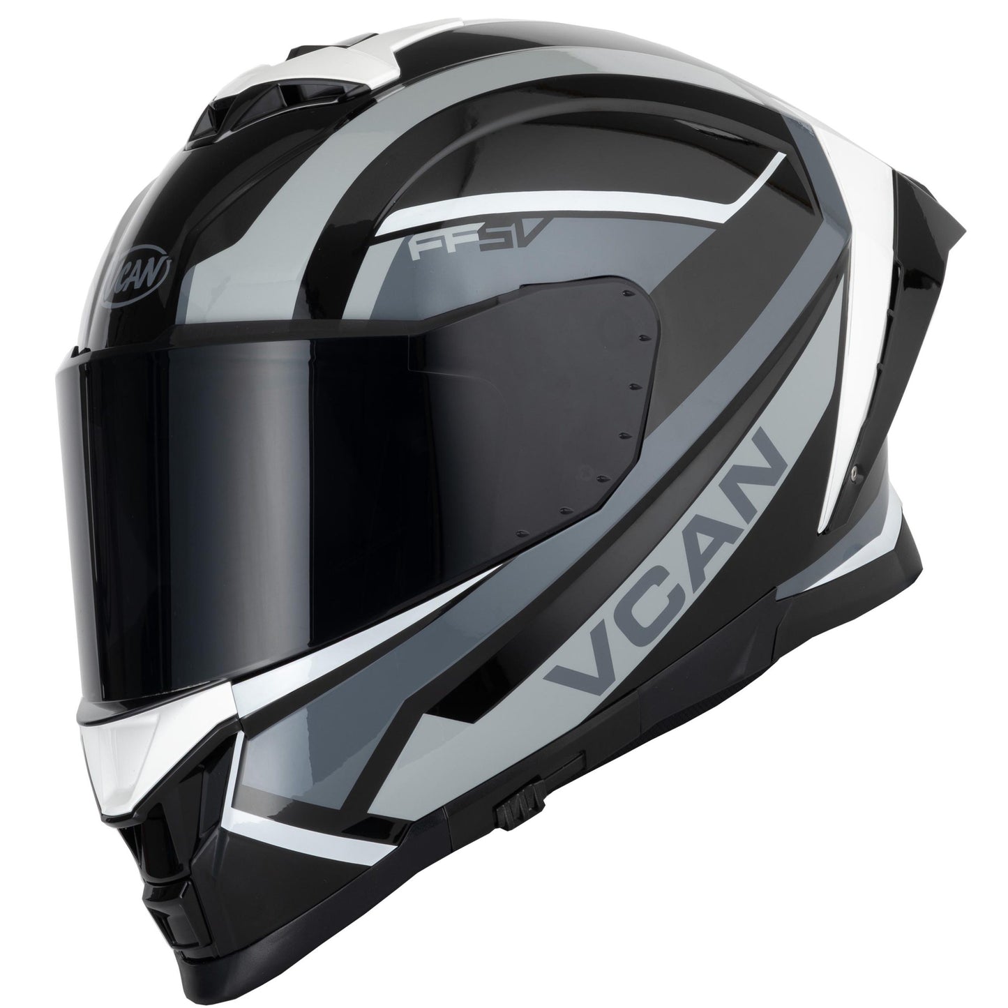 Vcan Vcan H162 Z-Force Black/Grey/White - Rear View