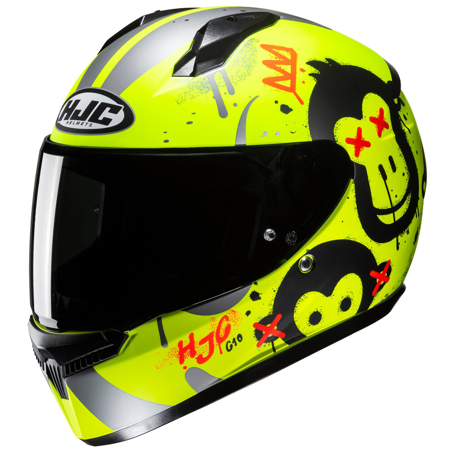 HJC HJC C10 - Geti MC10 Yellow - Front View