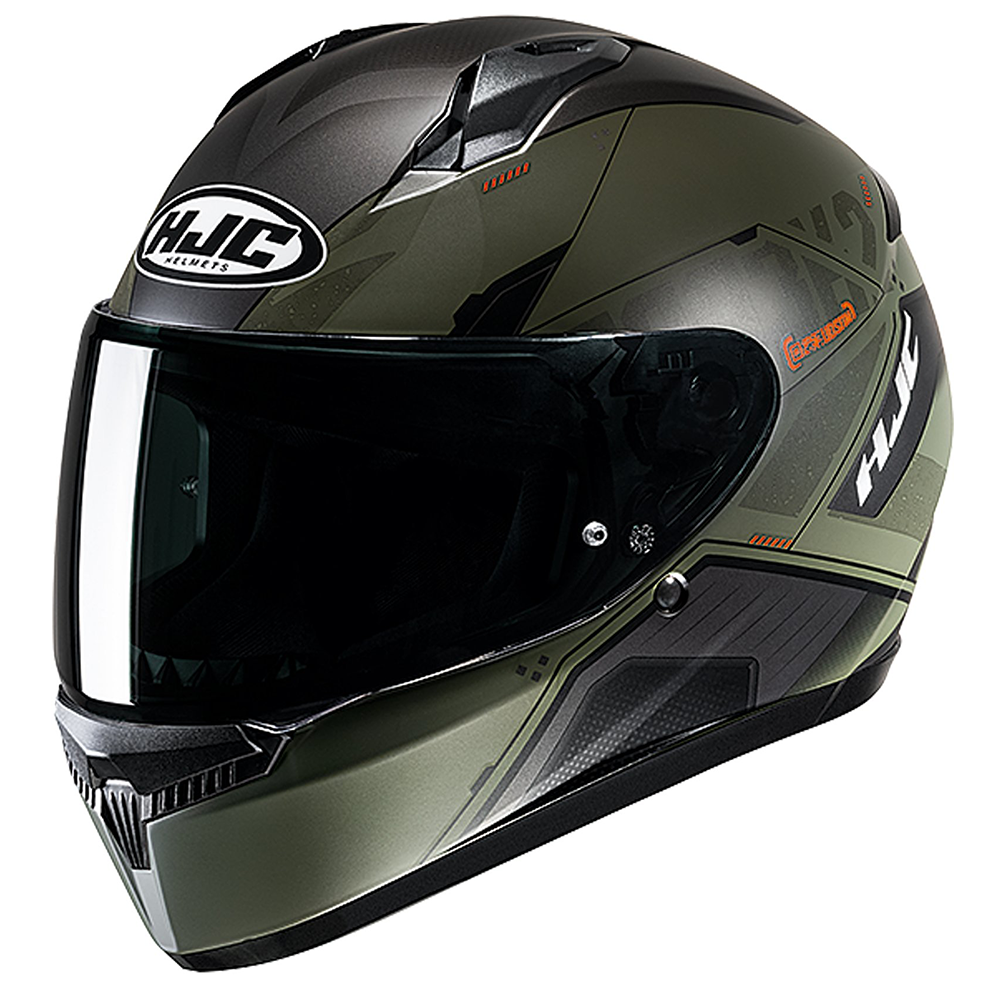 HJC HJC C10 - Inka MC7SF Orange - Front View