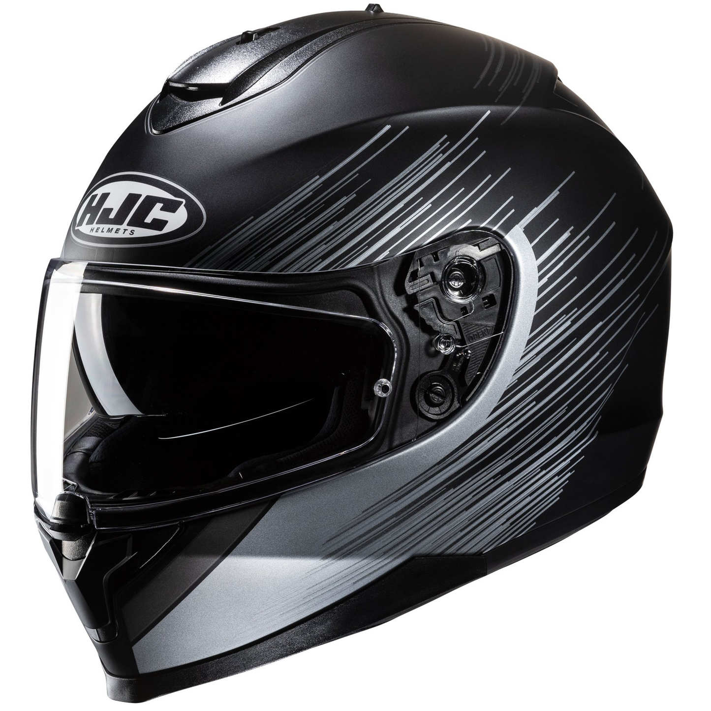 HJC HJC C70N - Sway MC5SF Black - Front View